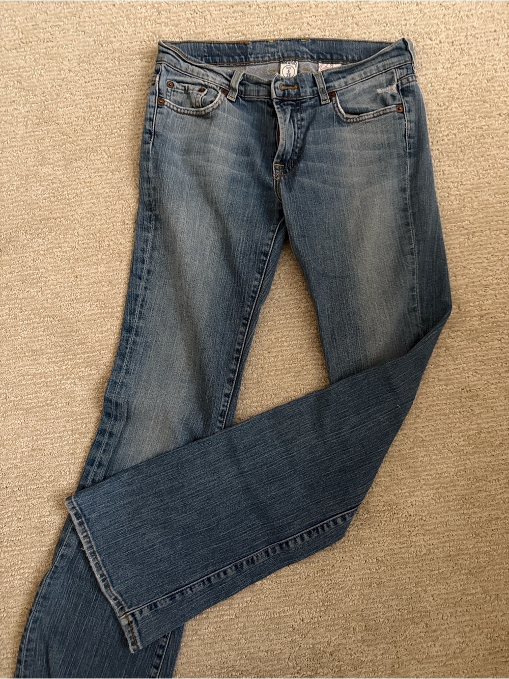 Lucky Brand Dungarees Sundown Women's Blue Denim Jeans